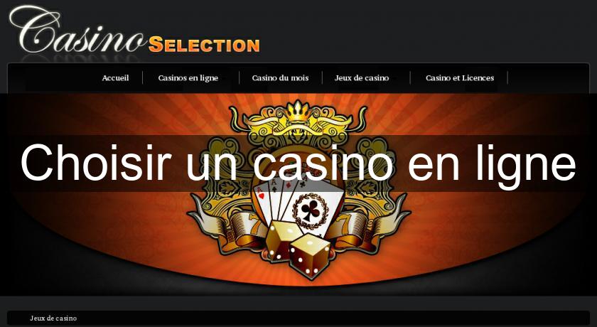 Choisir un casino en ligne