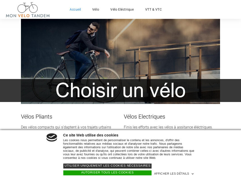Choisir un vélo Choisir un vélo