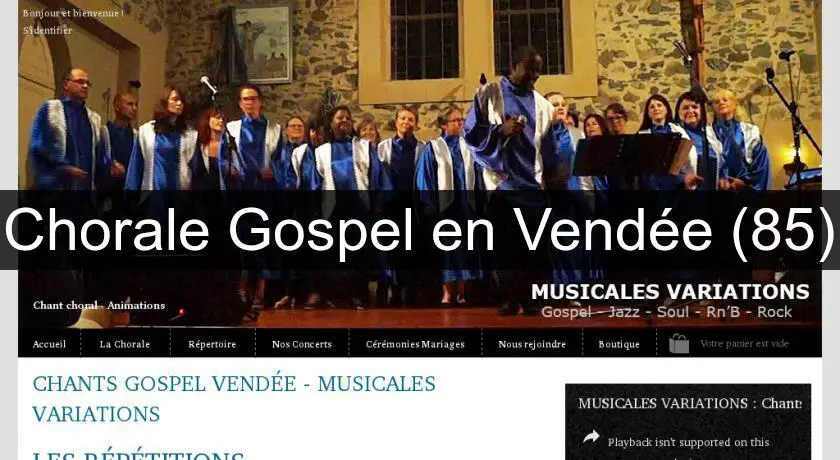 Chorale Gospel en Vendée (85)