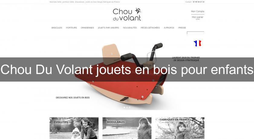 Chou Du Volant jouets en bois pour enfants