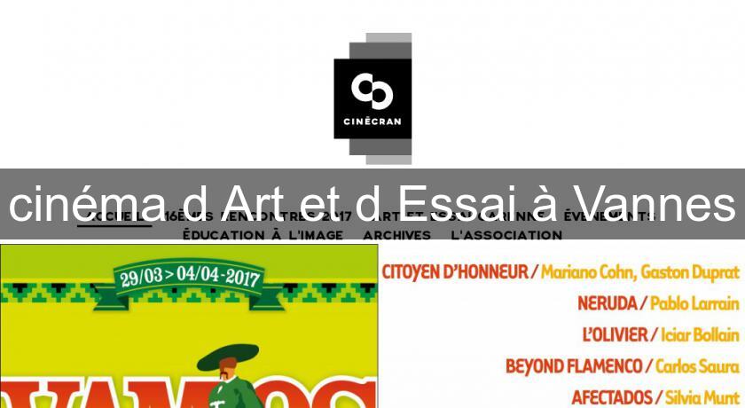 cinéma d'Art et d'Essai à Vannes