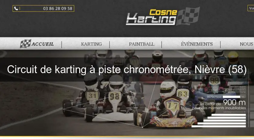 Circuit de karting à piste chronométrée, Nièvre (58)