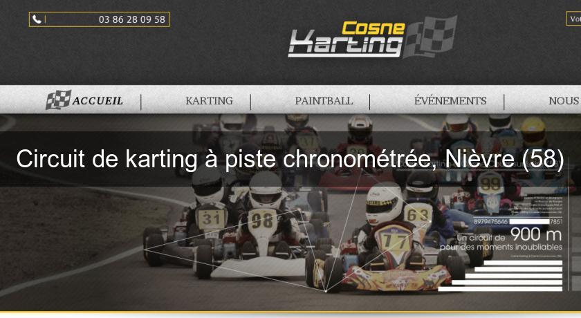 Circuit de karting à piste chronométrée, Nièvre (58) Circuit de karting à piste chronométrée, Nièvre (58)