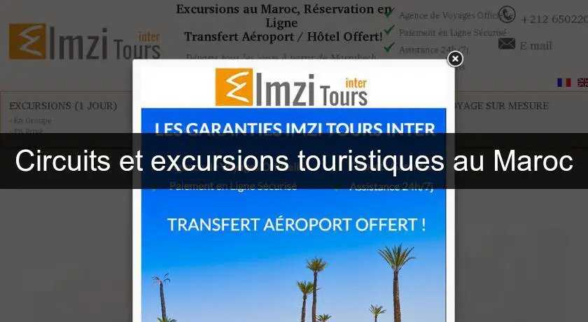 Circuits et excursions touristiques au Maroc