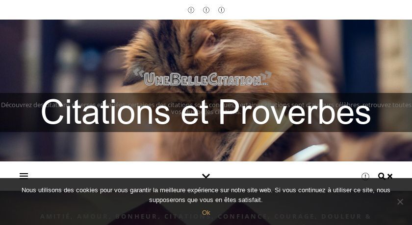 Citations et Proverbes Citations et Proverbes