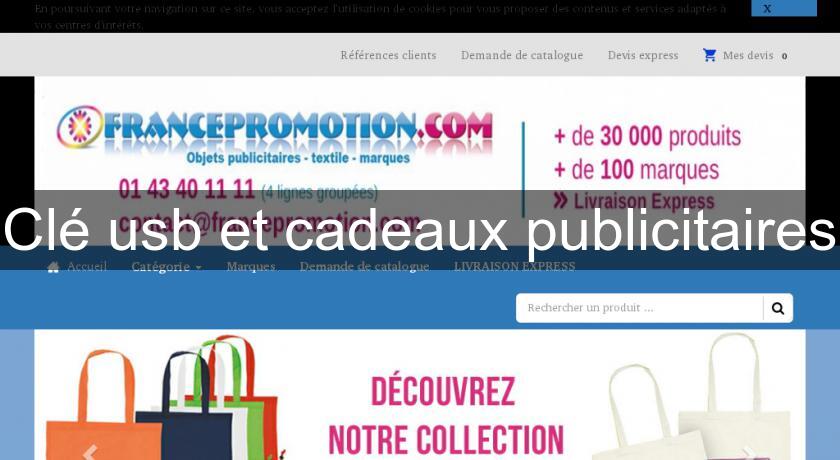 Clé usb et cadeaux publicitaires Clé usb et cadeaux publicitaires