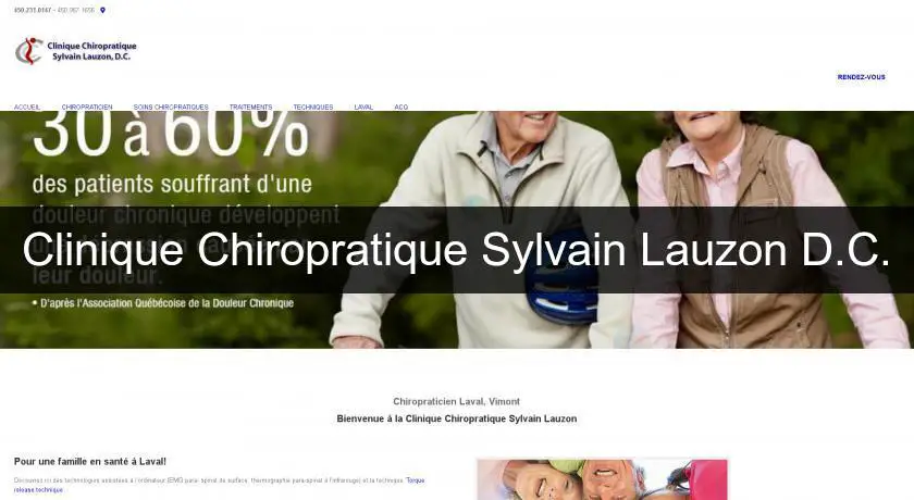 Clinique Chiropratique Sylvain Lauzon D.C.