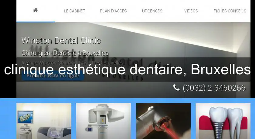 clinique esthétique dentaire, Bruxelles