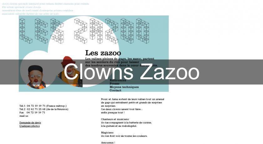 Clowns Zazoo Clowns Zazoo