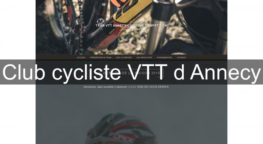 Club cycliste VTT d'Annecy