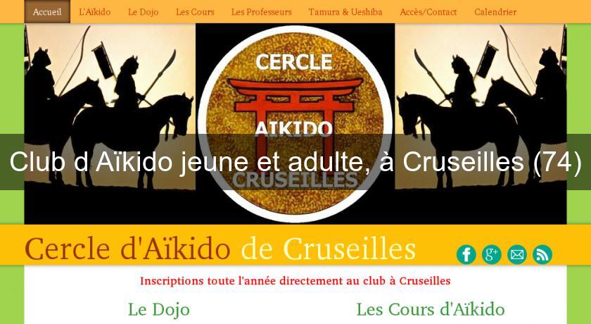 Club d'Aïkido jeune et adulte, à Cruseilles (74)