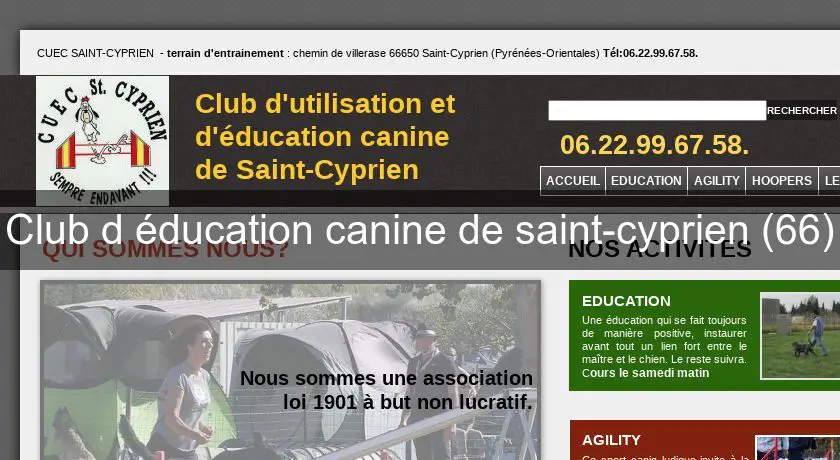 Club d'éducation canine de saint-cyprien (66)