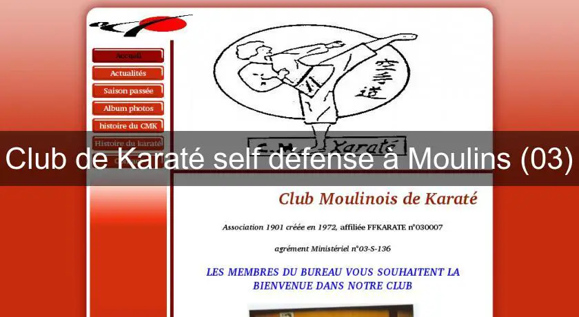 Club de Karaté self défense à Moulins (03)
