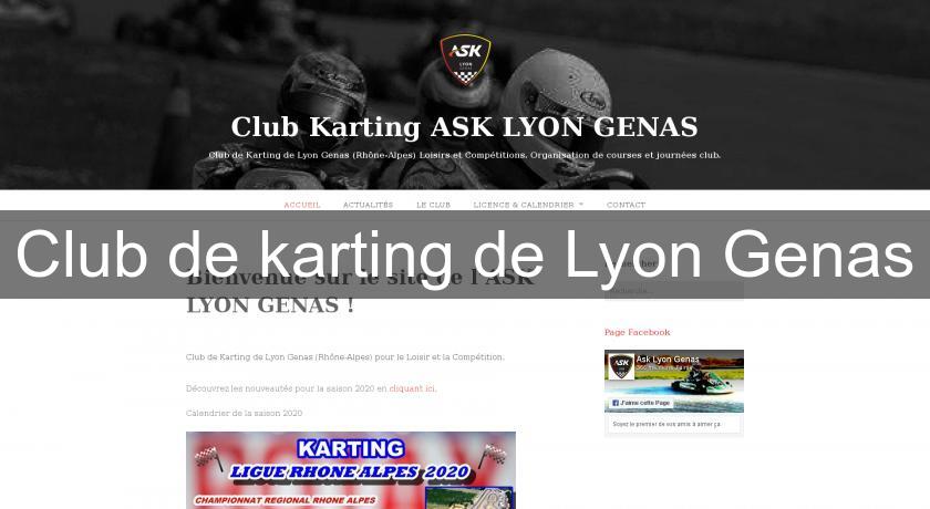 Club de karting de Lyon Genas Club de karting de Lyon Genas
