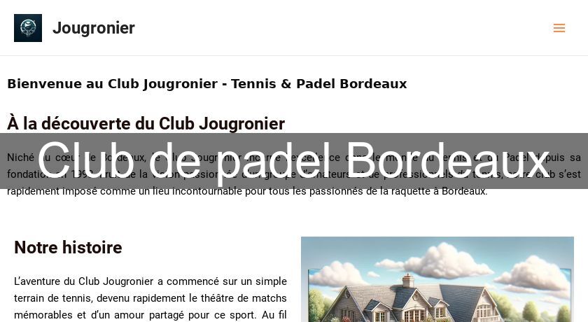 Club de padel Bordeaux