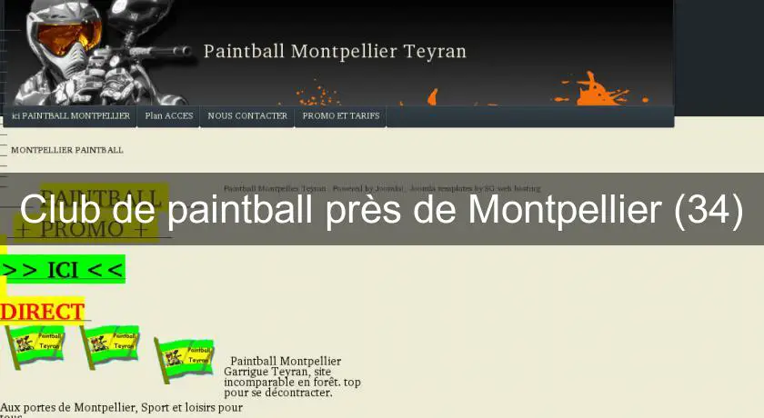Club de paintball près de Montpellier (34)