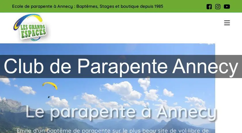 Club de Parapente Annecy