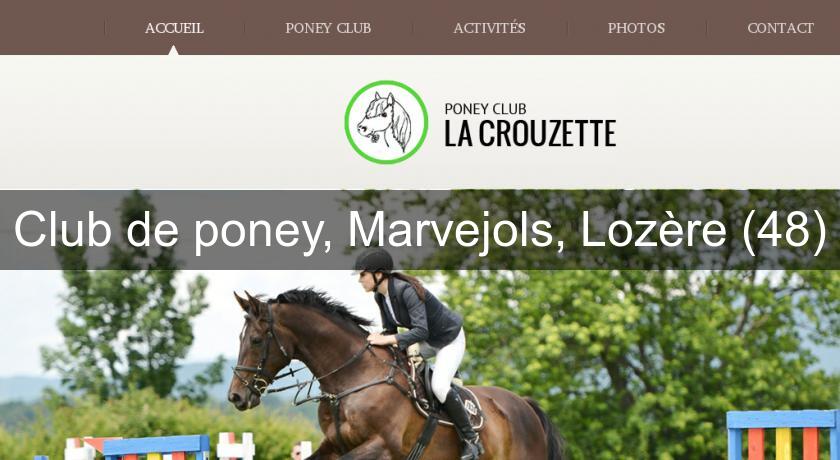 Club de poney, Marvejols, Lozère (48) Club de poney, Marvejols, Lozère (48)