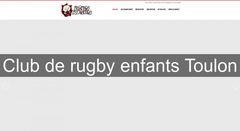 Club de rugby enfants Toulon