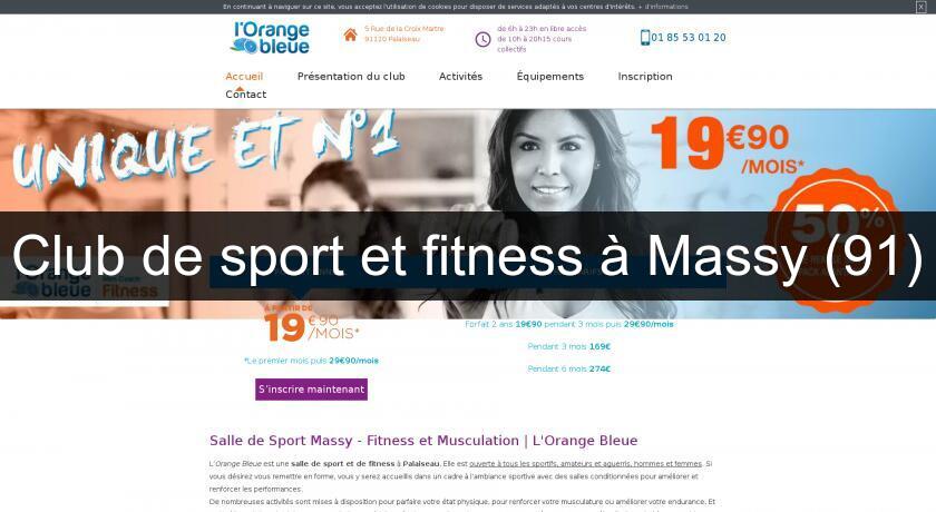 Club de sport et fitness à Massy (91)