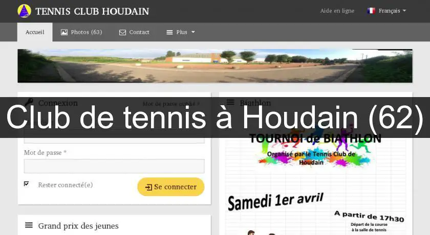 Club de tennis à Houdain (62)
