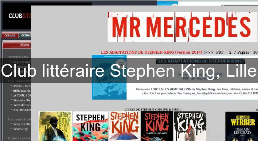 Club littéraire Stephen King, Lille