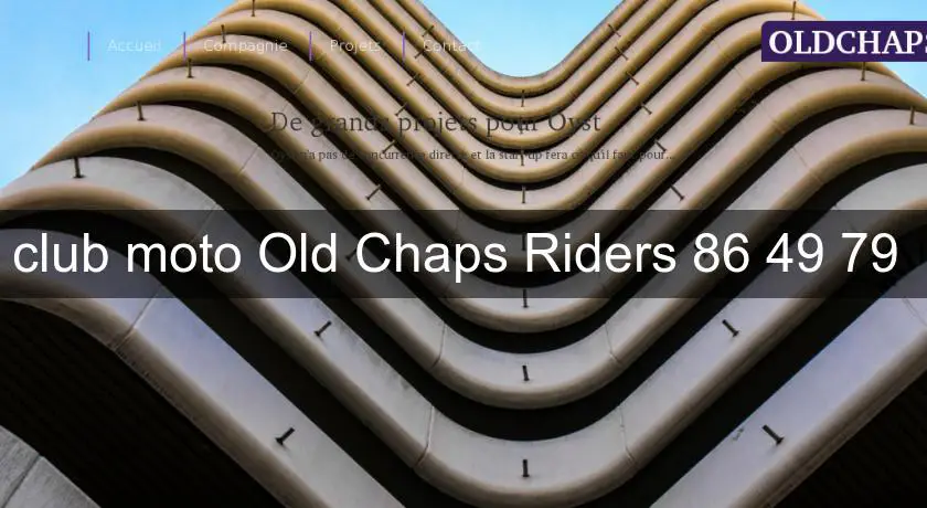 club moto Old Chaps Riders 86 49 79 