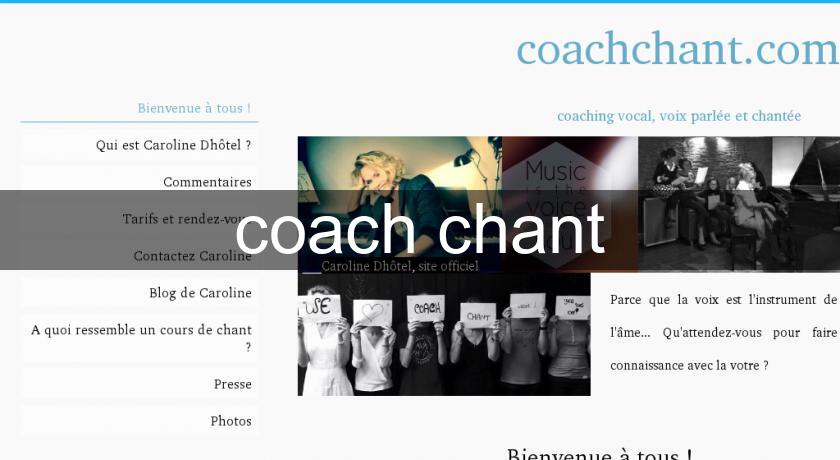 coach chant coach chant