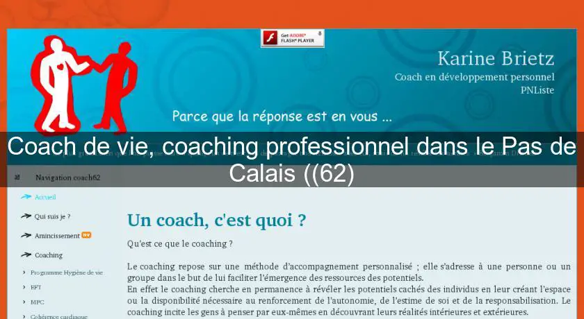 Coach de vie, coaching professionnel dans le Pas de Calais ((62)
