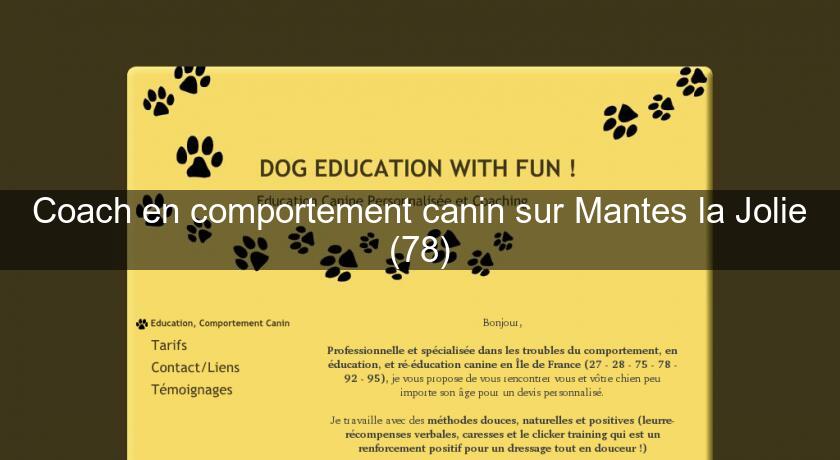 Coach en comportement canin sur Mantes la Jolie (78)