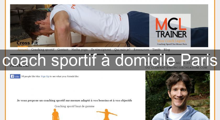 coach sportif à domicile Paris coach sportif à domicile Paris
