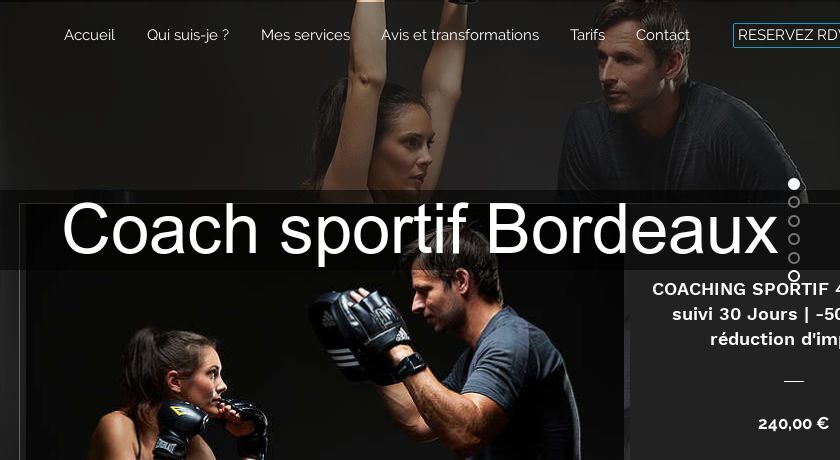 Coach sportif Bordeaux Coach sportif Bordeaux