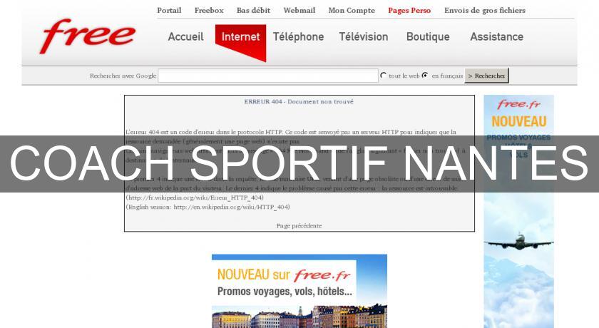 COACH SPORTIF NANTES