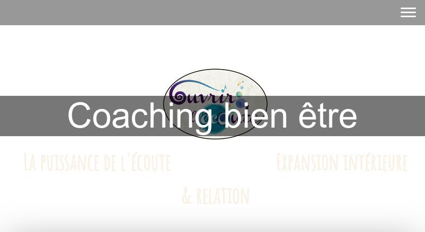 Coaching bien être Coaching bien être