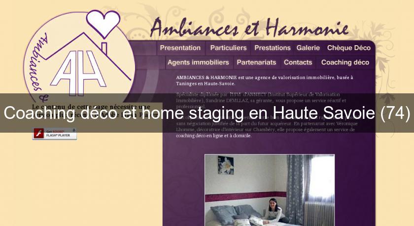 Coaching déco et home staging en Haute Savoie (74)