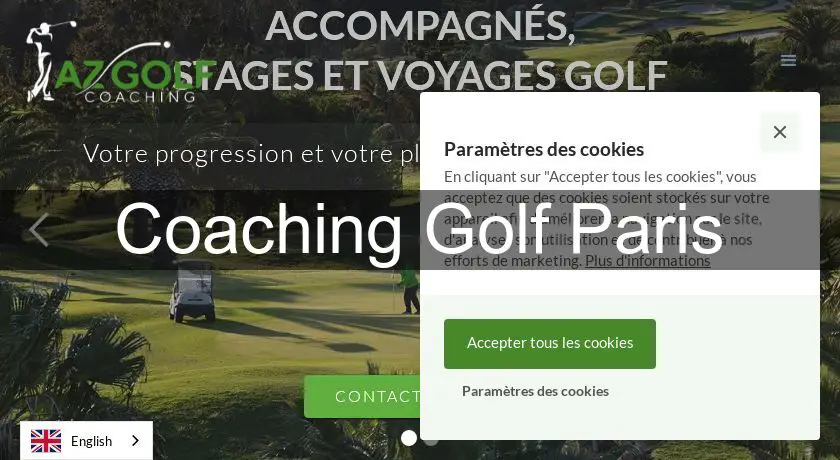 Coaching Golf Paris