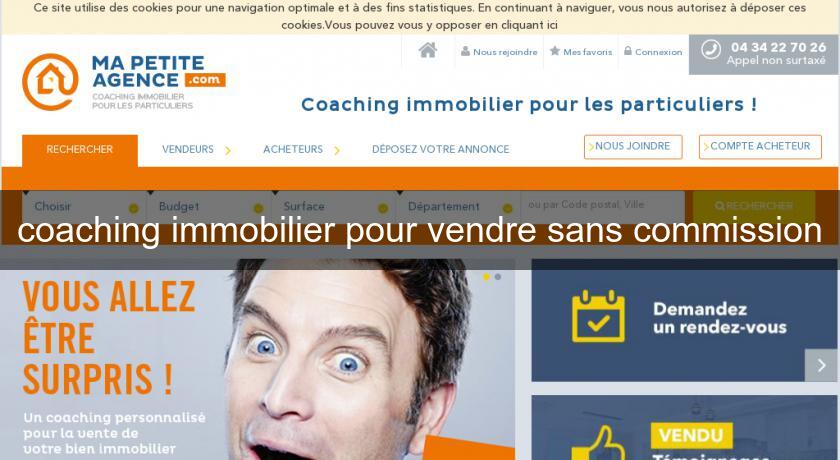 coaching immobilier pour vendre sans commission coaching immobilier pour vendre sans commission