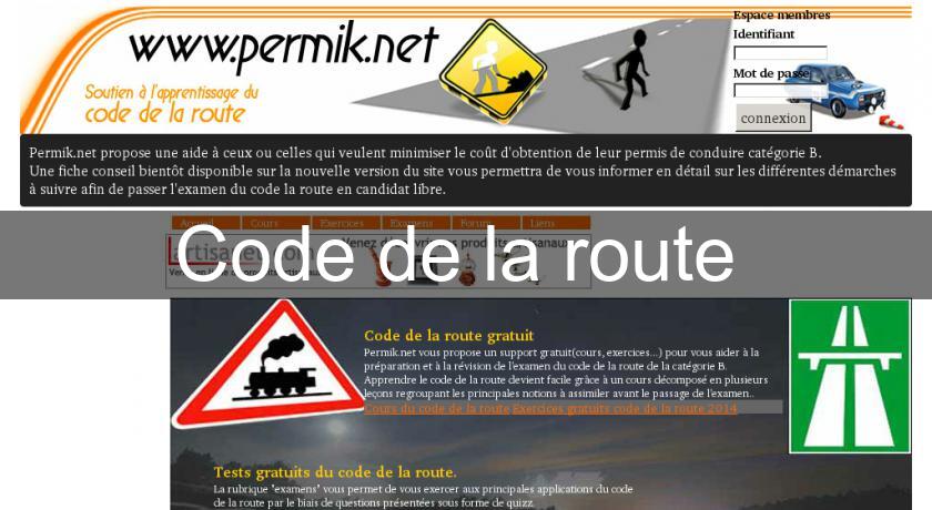 Code de la route Code de la route