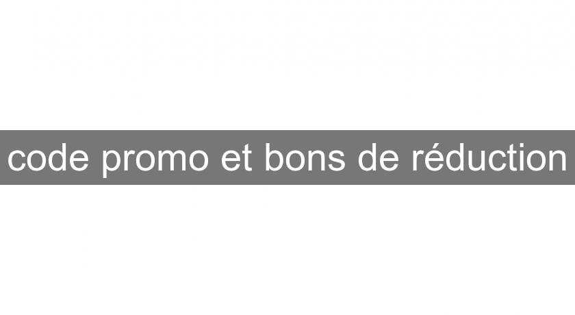 code promo et bons de réduction