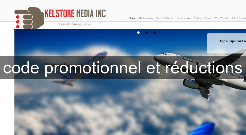 code promotionnel et réductions