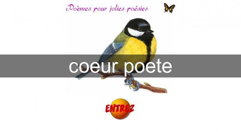 coeur poete