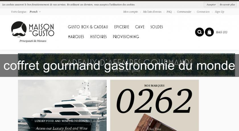 coffret gourmand gastronomie du monde coffret gourmand gastronomie du monde