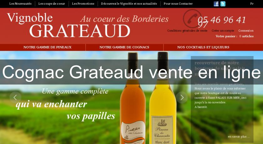 Cognac Grateaud vente en ligne