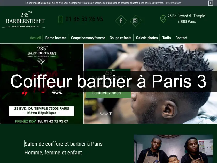 Coiffeur barbier à Paris 3