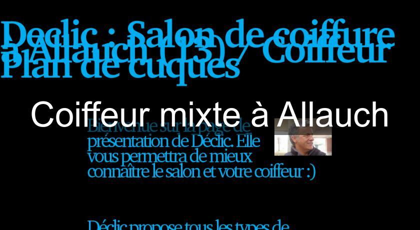 Coiffeur mixte à Allauch Coiffeur mixte à Allauch