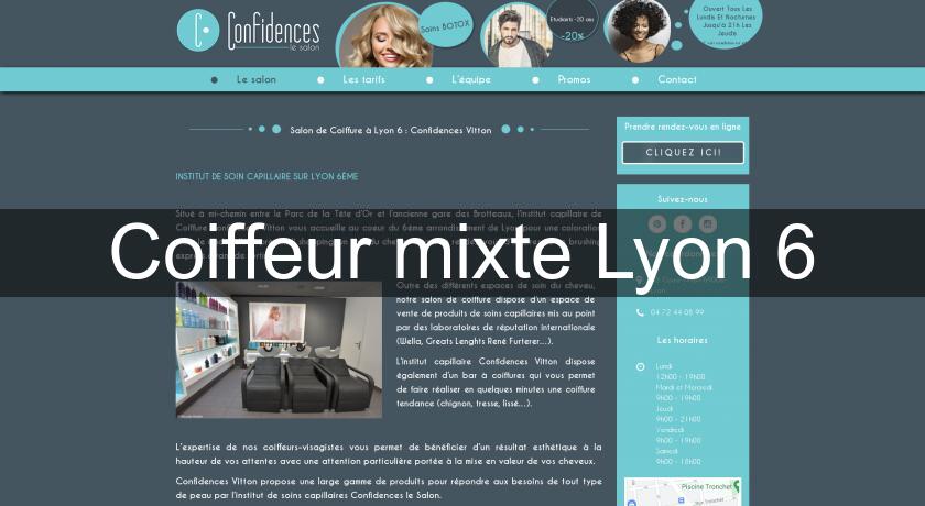 Coiffeur mixte Lyon 6