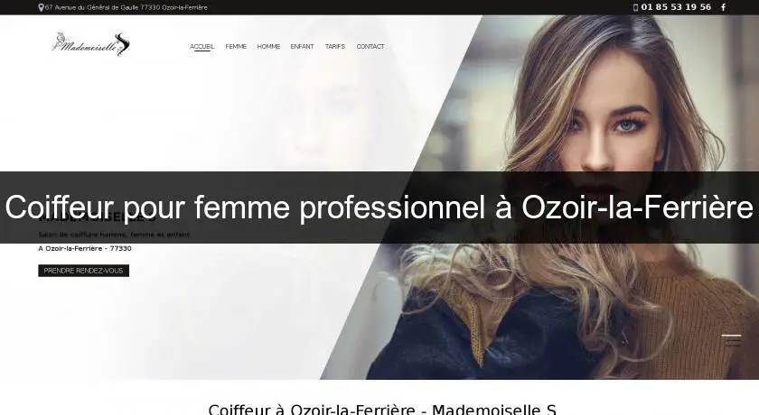 Coiffeur pour femme professionnel à Ozoir-la-Ferrière