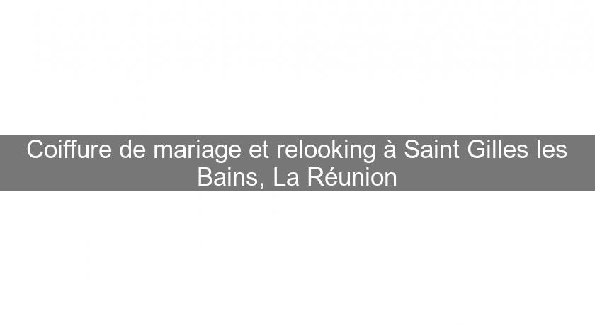 Coiffure de mariage et relooking à Saint Gilles les Bains, La Réunion