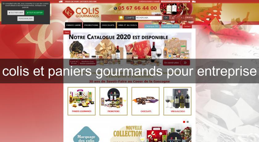 colis et paniers gourmands pour entreprise