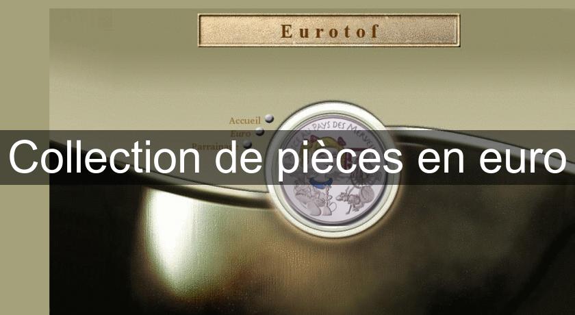 Collection de pièces en euro